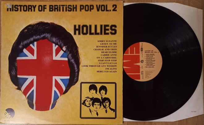HOLLIES: History Of British Pop - Vol. 2  LP