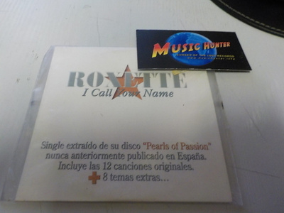 ROXETTE - I CALL YOUR NAME SPAIN PROMO CDS