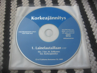 Korkeajännitys - Lainelautaillaan (promo cds)