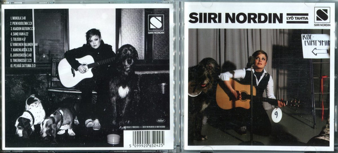 SIIRI NORDIN . CD-LEVY . LYÖ TAHTIA