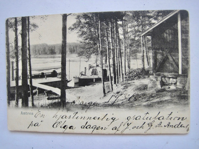VANHA Postikortti Antrea Luov. Karjala 1908