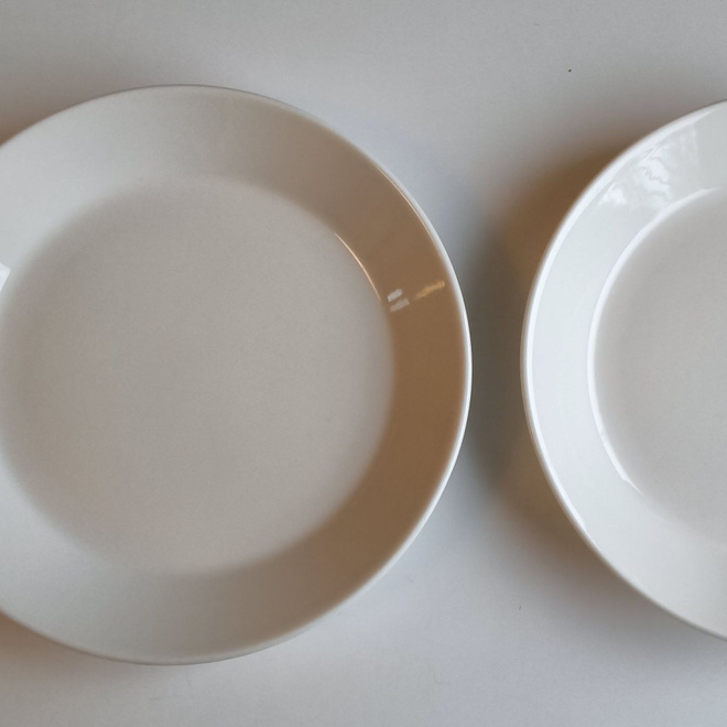 TEEMA LAUTANEN 17 cm 2 kpl valkoinen • IITTALA