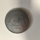 INTIA. YHDEN RUPIAN KOLIKKO VUODELTA 1996. - pikkukuva 1