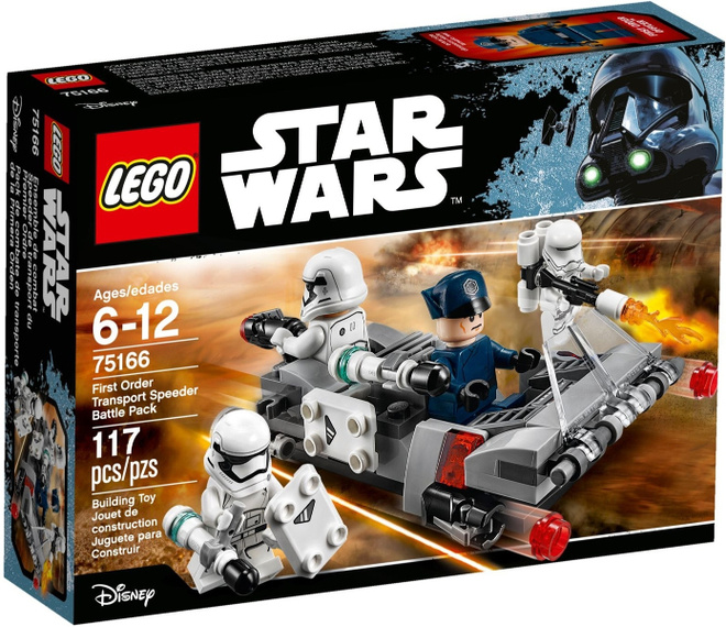 LEGO # STAR WARS # 75166 : First Order Transport Speeder BP