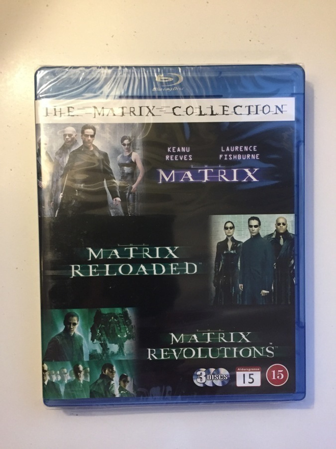 Matrix Trilogia (1999-2003) Blu-ray (UUSI) Keanu Reeves