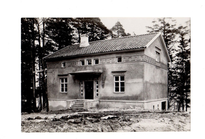 Arabian posliinitehtaan työnjohtajan asunto 1928