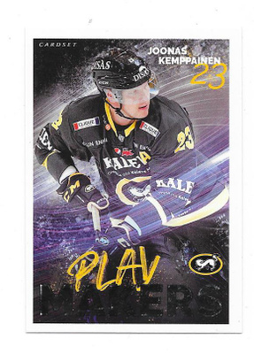 2022-23 CardSet PlayMakers #8/15 Joonas Kemppainen Kärpät