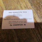Champion Pop purkkakuva  the kingston trio - pikkukuva 2