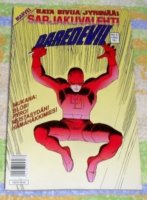 Sarjakuvalehti 2 / 1992 - Daredevil