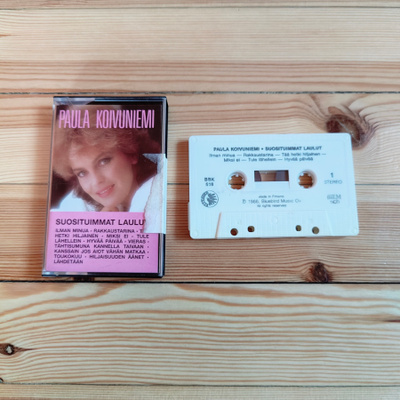 Paula Koivuniemi - Suosituimmat Laulut c-kasetti