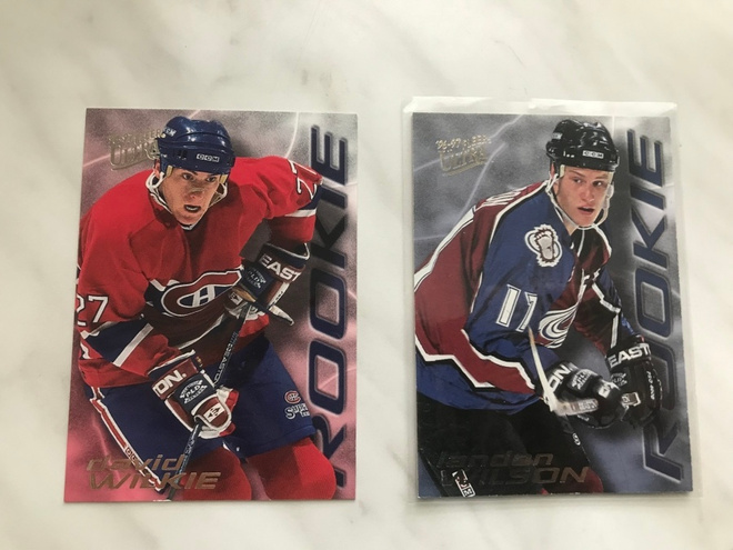 1996-97 Ultra Rookie kortteja 1.25e/kpl