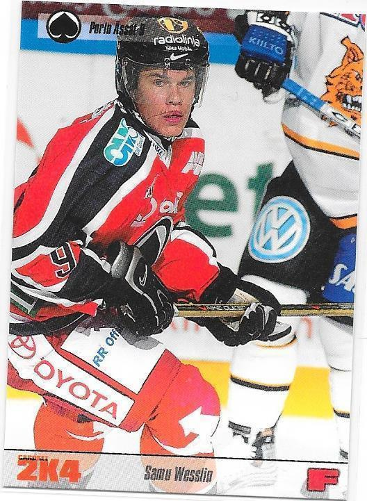 2003-04 CardSet #174 Samu Wesslin Ässät