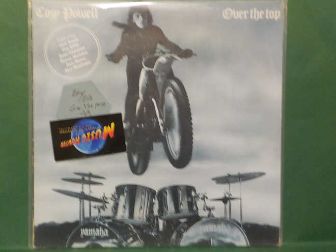 COZY POWELL - OVER THE TOP EX+/EX+ LP