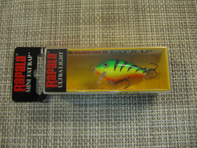 Rapala Mini Fat Rap MFR-3 vaappu.