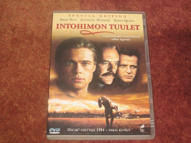 INTOHIMON TUULET special edition - DVD - Pitt, Hopkins