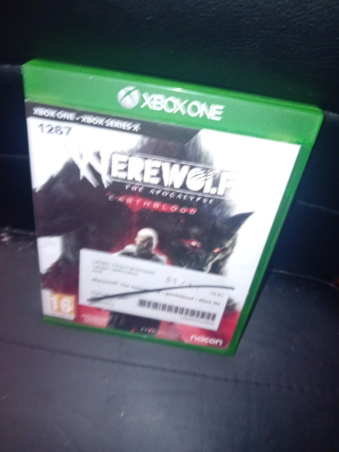 XBOX ONE : WEREWOLF THE APOCALYPSE ( SIS POSTIKULU