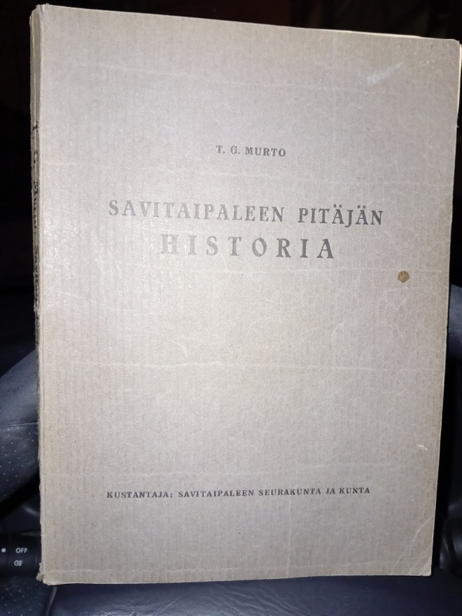 Murto :  Savitaipaleen pitäjän historia  ( SIS POSTIKULU )