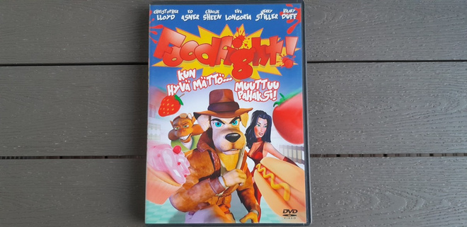 DVD: Foodfight! (Äänet: Charlie Sheen, Hilary Duff 2008)