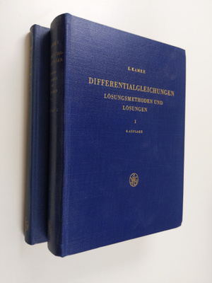 E. Kamke : Differentialgleichungen Lösungsmethoden und Lö...
