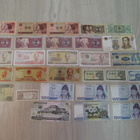 Ulkolaisia seteleitä mm.Kiina ,Vietnam  ym. 29 kpl. - pikkukuva 1