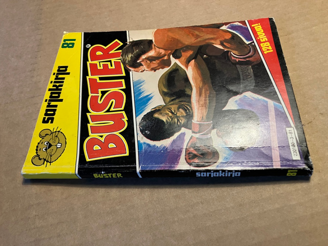 SARJAKIRJA 81 BUSTER HYVÄ