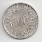 1957 100 mk hopeaa - pikkukuva 1