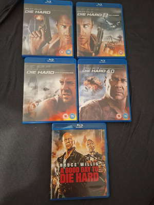 Die Hard 1-5 Nordic Bluray