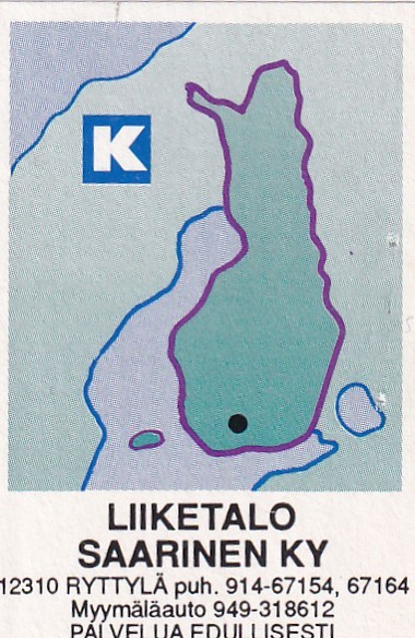 Ryttylä. Liiketalo Saarinen Ky   s10/2