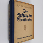 John Macready : Der Aufgang des Abendlandes - pikkukuva 1