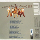 Gene Vincent • The Best Of Gene Vincent CD - pikkukuva 3