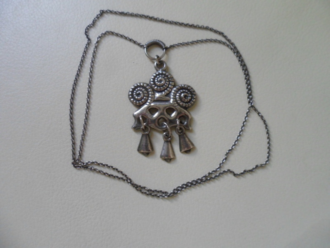 Kalevala Hopeinen 21g riipus v.1965