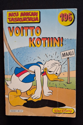 Aku Ankan taskukirja 196 Voitto kotiin!