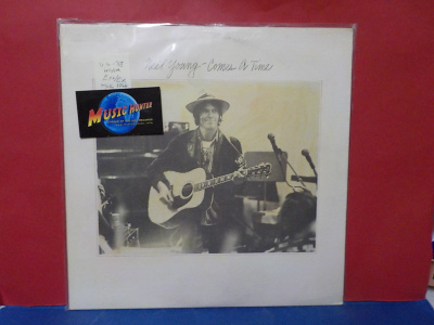 NEIL YOUNG - COMES A TIME EX+/EX U.S -78 REISSUE LP