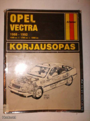 OPEL VECTRA 1988 - 1992 korjausopas (Alfamer) Sis.pk:t