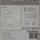 Seinävalaisin Rosa 1, 1lmp (brus.stl, opal, MarkSlöjd, uusi) - pikkukuva 3