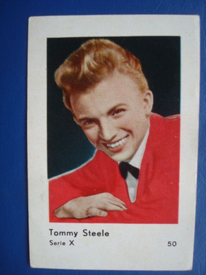 Purkkakuvat Jenkki: Serie X n:o 50, Tommy Steele