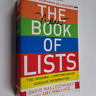 David Wallechinsky ym. : The New Book of Lists - The Orig... - pikkukuva 1