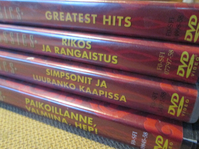 Simpsonit Classics - neljä levyä  4DVD