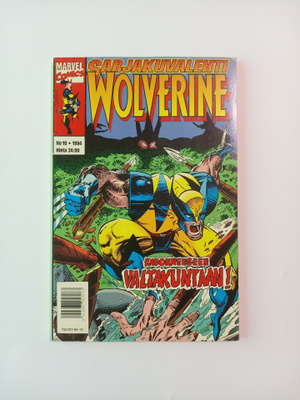 Sarjakuvalehti 10/1994 Wolverine