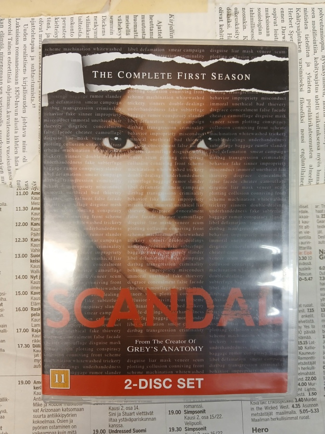 Scandal: The Complete First Season (DVD)