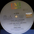 GREG KIHN :: LOVE AND ROCK AND ROLL :: VINYYLI MAXI 12" 1986 - pikkukuva 4