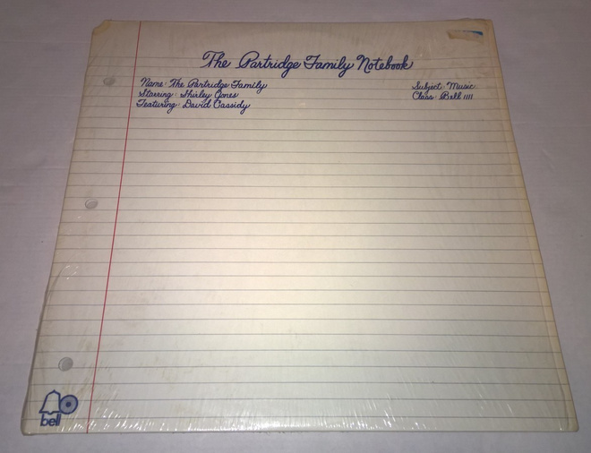 THE PARTRIDGE FAMILY  NOTEBOOK   LP   BELL 1111