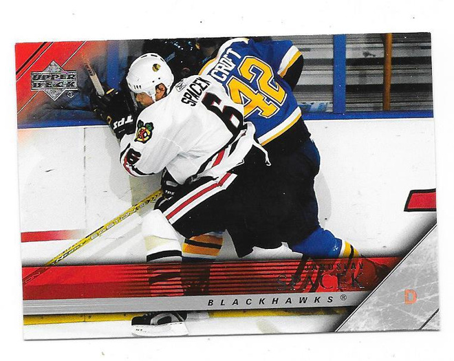 2005-06 Upper Deck #201 Jaroslav Spacek Chicago Blackhawks