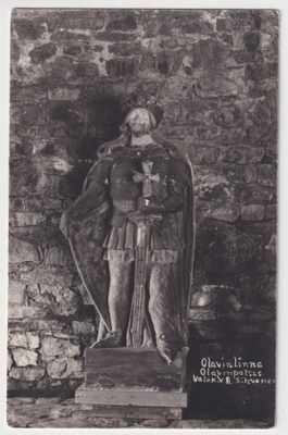 Savonlinna: Olavinlinna - Olavin patsas