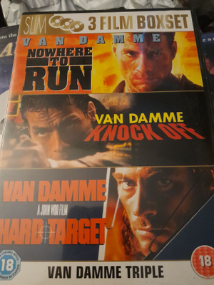 3 film boxset jean-claude van damme