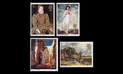 Iso-Britannia 489-92 ** Maalauksia (1968)