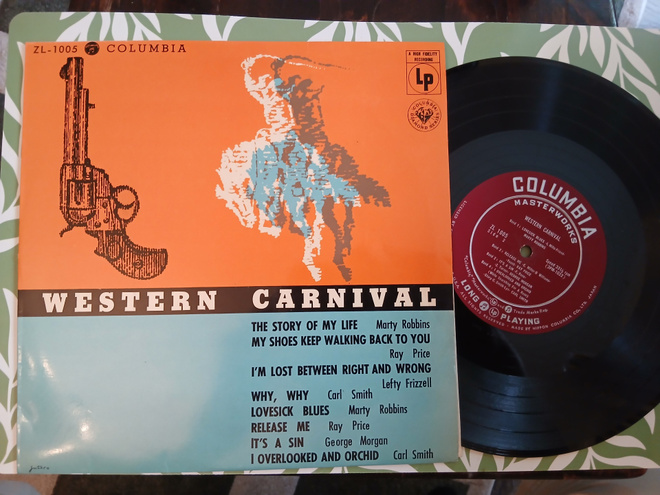 Western Carnival vol 1-4. 4x10"LP
