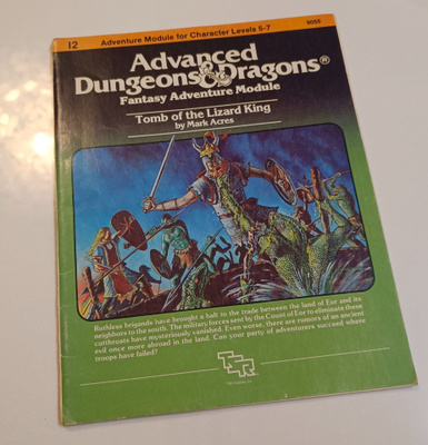 AD&D 1st Edition: I2 Tomb of the Lizard King (1982, TSR 9055