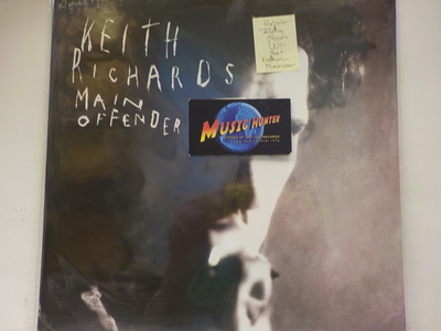 KEITH RICHARDS - MAIN OFFENDER UUSI LP