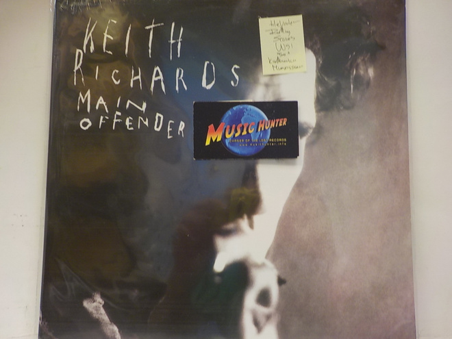 KEITH RICHARDS - MAIN OFFENDER UUSI LP